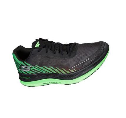 Zapatillas Running Skechers GO RUN Razor Excess Hombre Negras Verde Claro | A839P_AR