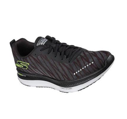 Zapatillas Running Skechers GO RUN Razor Excess 2 Hombre Negras Blancas | A862A_AR