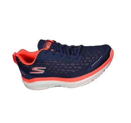 Zapatillas Running Skechers GO RUN Ride 9 Hombre Azul Marino Coral | AT3T0_AR