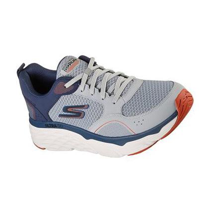 Zapatillas Running Skechers Max Cushioning Elite - Rivalry Hombre Gris Azul Marino | 62000_AR