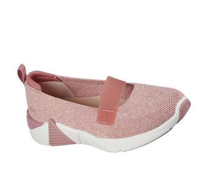 Zapatillas Sin Cordones Skechers A-Line - Roxen Mujer Rosas | 68A93_AR