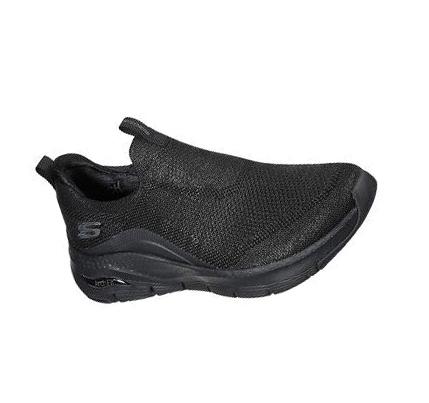 Zapatillas Sin Cordones Skechers Arch Fit - Keep It Up Mujer Negras | A02AR_AR