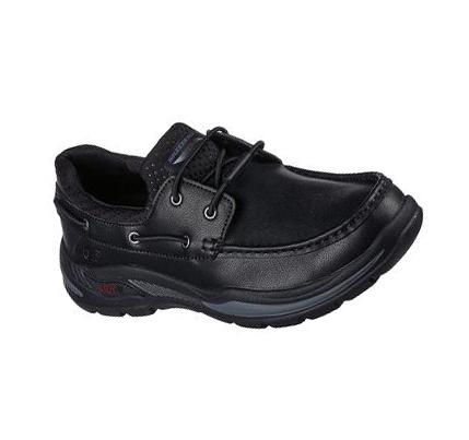 Zapatillas Sin Cordones Skechers Arch Fit Motley - Hosco Hombre Negras | A0938_AR