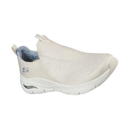 Zapatillas Sin Cordones Skechers Arch Fit - Keep It Up Mujer Blancas | A0A9E_AR