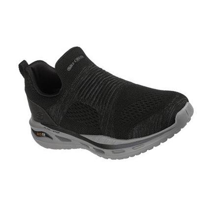 Zapatillas Sin Cordones Skechers Arch Fit Orvan - Denison Hombre Negras | I868B_AR