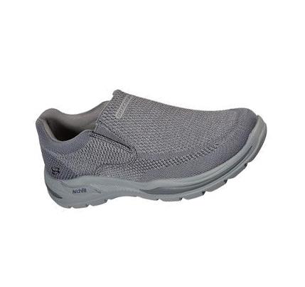 Zapatillas Sin Cordones Skechers Arch Fit Motley - Vaseo Hombre Gris | I95TA_AR