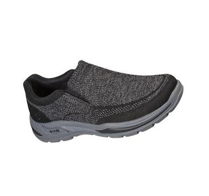 Zapatillas Sin Cordones Skechers Arch Fit Motley - Vaseo Hombre Negras | I9685_AR