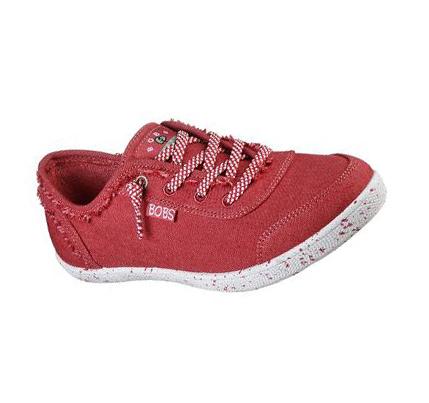 Zapatillas Sin Cordones Skechers BOBS B Cute - Clean Life Mujer Rojas | TA993_AR