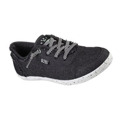 Zapatillas Sin Cordones Skechers BOBS B Cute - Clean Life Mujer Negras | TAA98_AR