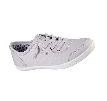 Zapatillas Sin Cordones Skechers BOBS B Cute Mujer Gris Claro | TT2AK_AR