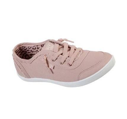 Zapatillas Sin Cordones Skechers BOBS B Cute Mujer Rosas | TT99Q_AR