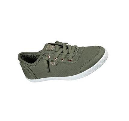 Zapatillas Sin Cordones Skechers BOBS B Cute Mujer Verde Oliva | TTA90_AR