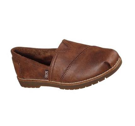 Zapatillas Sin Cordones Skechers BOBS Chill Lugs - Urban Spell Mujer Marrones | 6AT90_AR