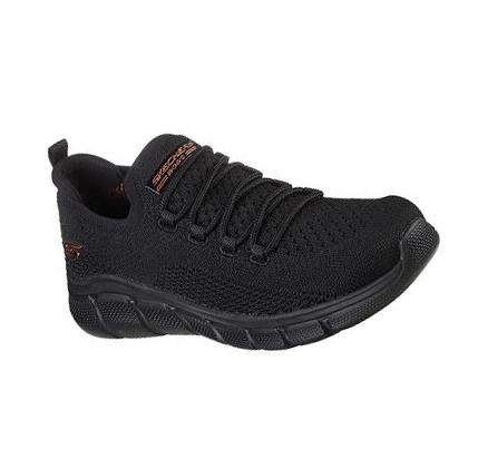 Zapatillas Sin Cordones Skechers BOBS Deporte B Flex - Color Connect Mujer Negras | 66090_AR