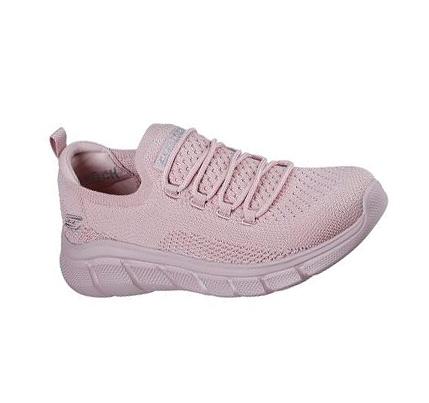 Zapatillas Sin Cordones Skechers BOBS Deporte B Flex - Color Connect Mujer Moradas | 6619B_AR