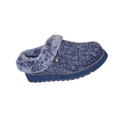 Zapatillas Sin Cordones Skechers BOBS Keepsakes - Ice Angel Mujer Azul Marino Azules | A05AA_AR