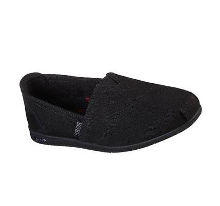 Zapatillas Sin Cordones Skechers BOBS Plush Arch Fit - For3ver Luv Mujer Negras | 525AK_AR