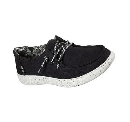 Zapatillas Sin Cordones Skechers BOBS Skipper - Tide Pool Mujer Negras | 655AK_AR