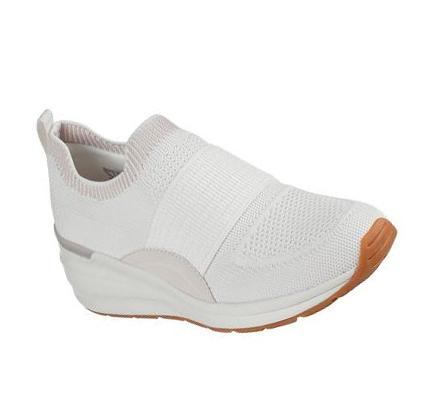 Zapatillas Sin Cordones Skechers Billion - Over the Top Mujer Blancas | T3A9D_AR