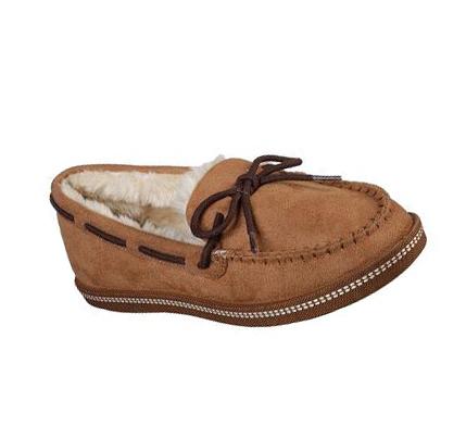 Zapatillas Sin Cordones Skechers Cozy Campfire - Toasty Ties Mujer Marrones | 325AW_AR