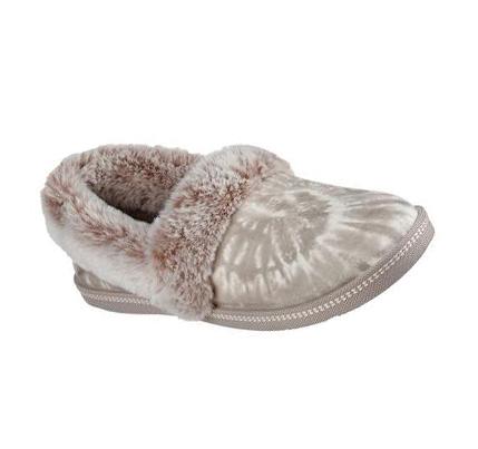 Zapatillas Sin Cordones Skechers Cozy Campfire - Slumber Party! Mujer Gris Marrones | 33T9Q_AR