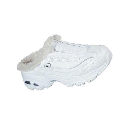 Zapatillas Sin Cordones Skechers D'Lites - Comfy Steps Mujer Blancas | A363G_AR