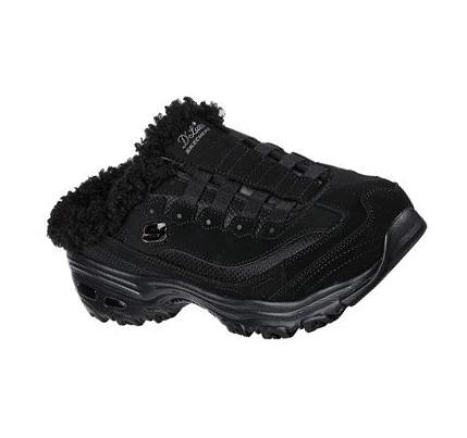 Zapatillas Sin Cordones Skechers D'Lites - Comfy Steps Mujer Negras | ATA9D_AR