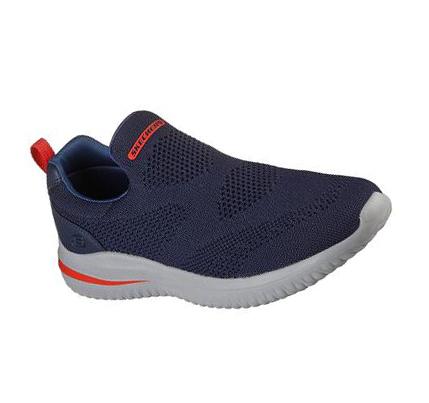 Zapatillas Sin Cordones Skechers Delson 3.0 - Fairfield Hombre Azul Marino | T312L_AR