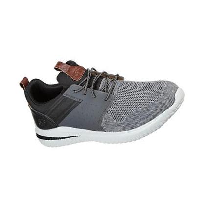 Zapatillas Sin Cordones Skechers Delson 3.0 - Cicada Hombre Gris Negras | T362W_AR