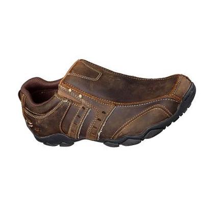 Zapatillas Sin Cordones Skechers Diameter Hombre Marrones | A232R_AR