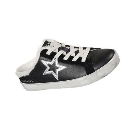 Zapatillas Sin Cordones Skechers Diamond Starz - Wear-Ever Mujer Negras | A6290_AR