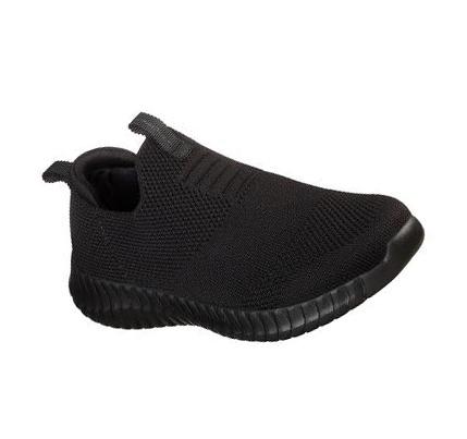 Zapatillas Sin Cordones Skechers Elite Flex - Wasick Niño Negras | T880K_AR