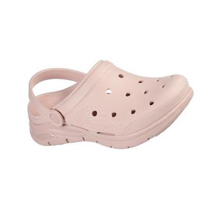 Zapatillas Sin Cordones Skechers Foamies: Arch Fit - It's A Fit Mujer Rosas | 53T9D_AR