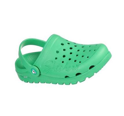 Zapatillas Sin Cordones Skechers Foamies: Arch Fit Footsteps - Pure Joy Mujer Verde | 58290_AR