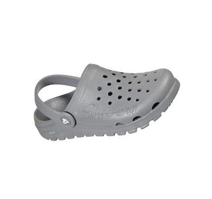 Zapatillas Sin Cordones Skechers Foamies: Arch Fit Footsteps - Pure Joy Mujer Gris | 58T9P_AR