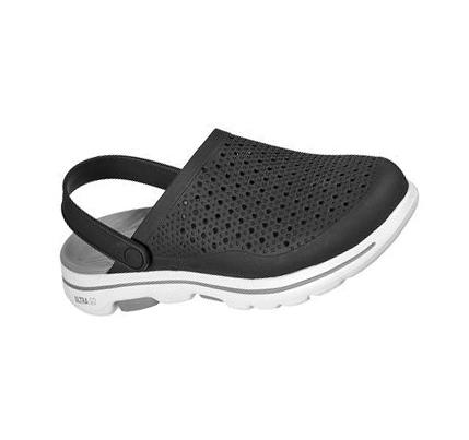 Zapatillas Sin Cordones Skechers Foamies: GOwalk 5 - Astonished Hombre Negras Gris | A10TQ_AR