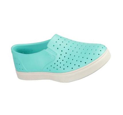 Zapatillas Sin Cordones Skechers Foamies: Vista - Pier Avenue Mujer Turquesa | A3A6L_AR