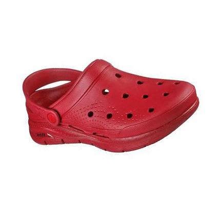 Zapatillas Sin Cordones Skechers Foamies: Arch Fit - Valiant Hombre Rojas | A818L_AR