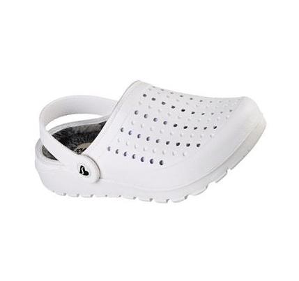 Zapatillas Sin Cordones Skechers Foamies: Footsteps Mujer Blancas | I3T1E_AR