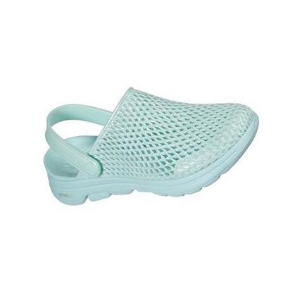 Zapatillas Sin Cordones Skechers Foamies: GOwalk 5 - Sea Scape Mujer Turquesa | I5A60_AR