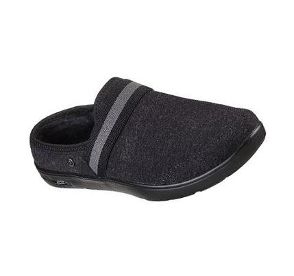 Zapatillas Sin Cordones Skechers GO Lounge: Arch Fit Lounge - Comfy Mujer Negras Gris | AT29Q_AR