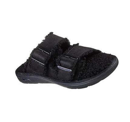 Zapatillas Sin Cordones Skechers GO Lounge: Arch Fit Lounge - Adorable Mujer Negras | T35AB_AR