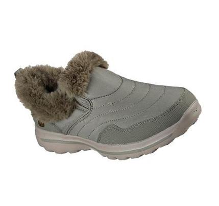 Zapatillas Sin Cordones Skechers GO WALK Lounge - Restore Mujer Verde Oliva | A85AR_AR