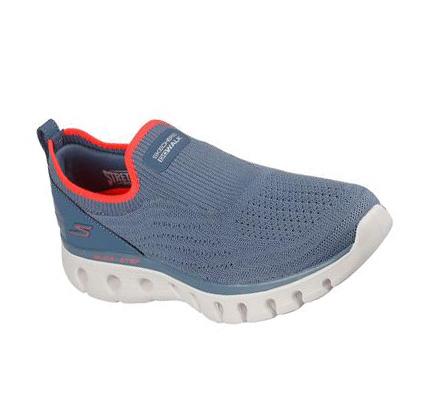 Zapatillas Sin Cordones Skechers GO WALK Glide-Step Flex - Dazzling Joy Mujer Azules Coral | A913Q_AR