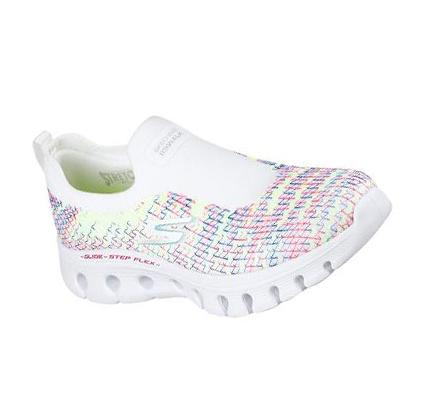 Zapatillas Sin Cordones Skechers GO WALK Glide-Step Flex - Energy Vision Mujer Blancas Multicolor | A988B_AR