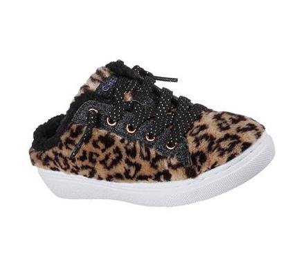 Zapatillas Sin Cordones Skechers Goldie - Generation Cozy Niña Leopardo | 53A5B_AR