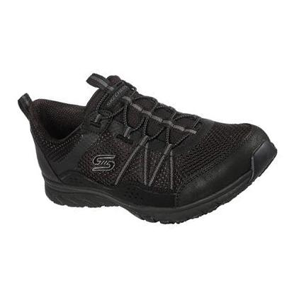 Zapatillas Sin Cordones Skechers Gratis Deporte Mujer Negras | I913B_AR