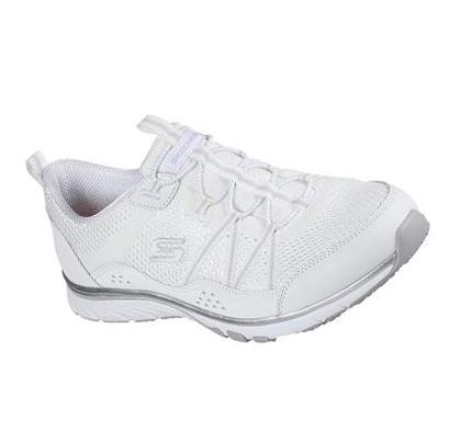 Zapatillas Sin Cordones Skechers Gratis Deporte Mujer Blancas | I9638_AR