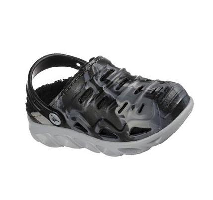 Zapatillas Sin Cordones Skechers Hypno-Splash - Cozy Blast Niño Negras Gris | T66TD_AR