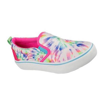 Zapatillas Sin Cordones Skechers Marley Jr Niña Blancas Multicolor | 55T0L_AR